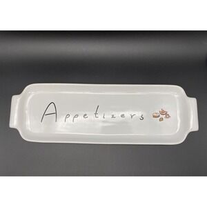Pottery‎ Barn Ceramic Appetizer Serving Tray